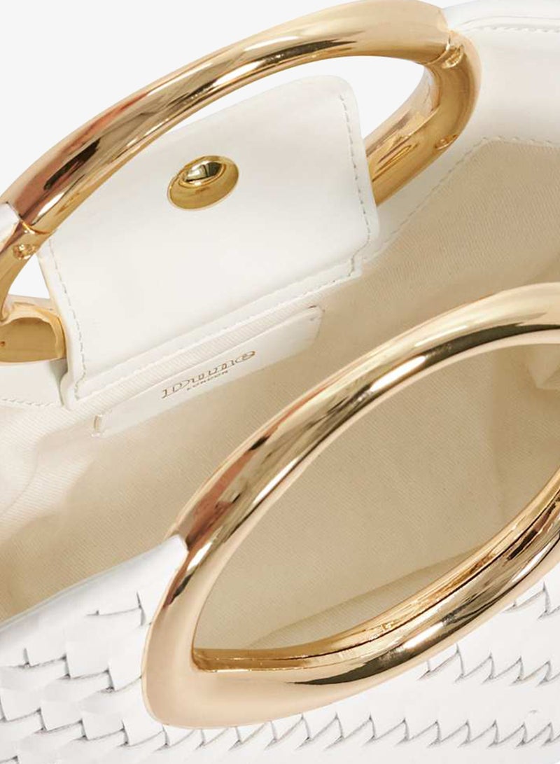Dune London Jewelled Buckle Handbag - Image 2